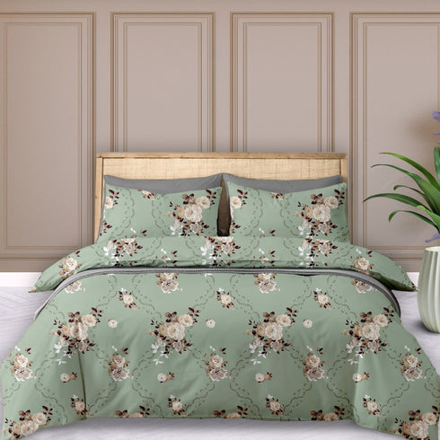 Mist Box by Florida - Double Bedsheet Set with Perfume Candle and Pillow Covers